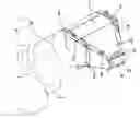 Fig. 01 - Material mixing chamber installed in the bucket of a skid loader or backhoe type vehicle