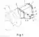 Fig. 02 - Material mixing chamber installed in the bucket of a skid loader or backhoe type vehicle