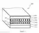 Fig. 12 - Fundamental-frequency monolithic mode-locked laser including multiple gain absorber pairs