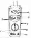 Fig. 01 - Multimeter with non-contact temperature measurement