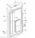 Fig. 01 - X-ray sensitive camera comprising two image receivers and X-ray device