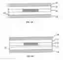 Fig. 04 - Discontinuous laminates of polyvinyl butyral or other interlayer material, and laminated glass panes incorporating same