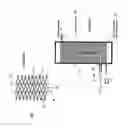 Fig. 03 - Fuel cell system with thermally integrated combustor and corrugated foil reformer
