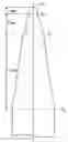 Fig. 01 - Endodontic instruments with pilot tips and parabolic cutting flutes