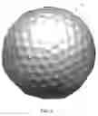 Fig. 05 - Aerodynamic pattern for a golf ball
