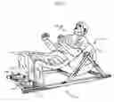 Fig. 06 - Exercise ball mounted for rotation