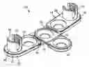 Fig. 01 - Variable geometry occipital fixation plate