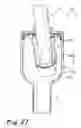 Fig. 13 - Surgical access device with pendent valve