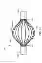 Fig. 14 - Cross stream thrombectomy catheter with flexible and expandable cage