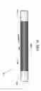 Fig. 15 - Cross stream thrombectomy catheter with flexible and expandable cage