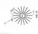 Fig. 16 - Cross stream thrombectomy catheter with flexible and expandable cage