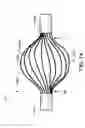 Fig. 17 - Cross stream thrombectomy catheter with flexible and expandable cage