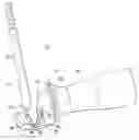 Fig. 01 - Keratome with suspended stabilized blade, applanator and guided engagement with keratome cutter head
