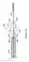Fig. 10 - Embolic protection filter with reduced landing zone