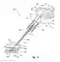 Fig. 05 - Tissue puncture closure device with scroll gear transmission tamping system