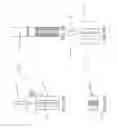Fig. 06 - Adjustable and fixed assembled bone-tendon-bone graft