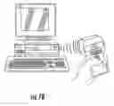 Fig. 11 - Handheld device for retrieving and analyzing data from an electronic monitoring device