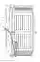 Fig. 02 - Adjustable mount for a spa cover lifting device