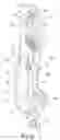 Fig. 02 - Holder device for shower nozzle or the like