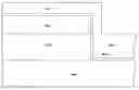 Fig. 01 - Method for manufacturing a current in plane magnetoresistive sensor having a contiguous hard bias layer located at back edge of stripe height