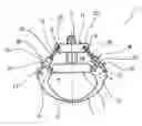 Fig. 01 - Actuator device, particularly for an orange-peel bucket