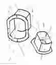 Fig. 02 - Gutter outlet