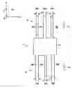Fig. 01 - Six-legged type piezoelectric vibration gyroscope