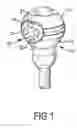 Fig. 02 - Gear shift head with function key