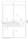 Fig. 08 - Kerf control apparatus for a table saw