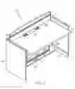 Fig. 03 - Workstation with adjustable height work surface