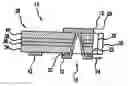 Fig. 01 - Solar cell with feedthrough via