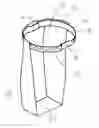 Fig. 01 - Refuse bag tensioner and method of use