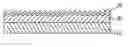 Fig. 01 - Method for causing metallized pattern to be pulled out and attached on gas permeable and moisture absorptive material