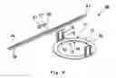 Fig. 07 - Mounting support device for ceiling embedded speaker system