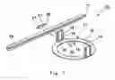 Fig. 08 - Mounting support device for ceiling embedded speaker system