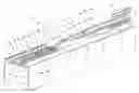 Fig. 01 - Device for transferring continuously transported printing products from a flat lying position into an upright position or vice versa
