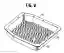 Fig. 08 - Integrated waffle fluid filter apparatus and method