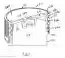 Fig. 07 - Container closure with overlying needle penetrable and thermally resealable portion and underlying portion compatible with fat containing liquid product, and related method