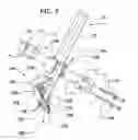 Fig. 08 - Geomatic pole support with telescoping legs and locks