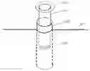 Fig. 01 - Apparatus and method for center post stop debris removal