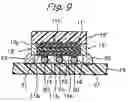 Fig. 10 - BGA type semiconductor package featuring additional flat electrode teminals, and method for manufacturing the same