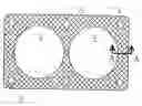 Fig. 01 - Metal flat gasket