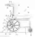 Fig. 01 - Wheel chair having foldable back support