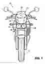 Fig. 02 - Windscreen attachment for a motorcycle