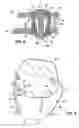 Fig. 04 - Windscreen attachment for a motorcycle