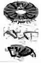 Fig. 04 - Poly-phase electromagnetic device having an improved conductor winding arrangement