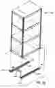 Fig. 18 - Variably configurable track-type mobile shelving system