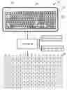 Fig. 01 - Electronic device with keyboard system and method of detecting key conditions thereof