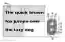 Fig. 01 - Font generation system