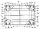 Fig. 01 - Panel display television and panel display device each comprising first and second spacers at a corner of a display module